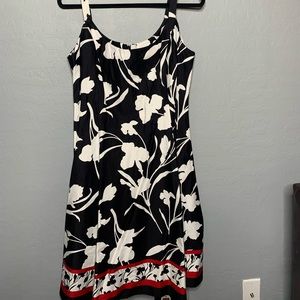 Floral Dipped Dress